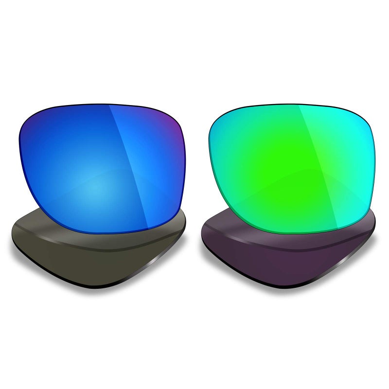 Mryok 2 Pair Polarized Replacement Lenses for Oakley Holbrook Sunglass - Options - Image 1